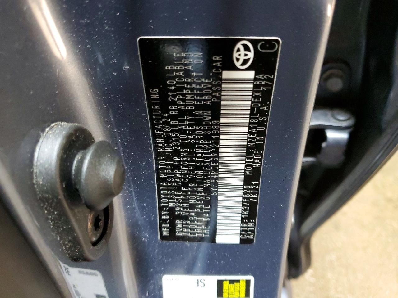 2024 Toyota Corolla le