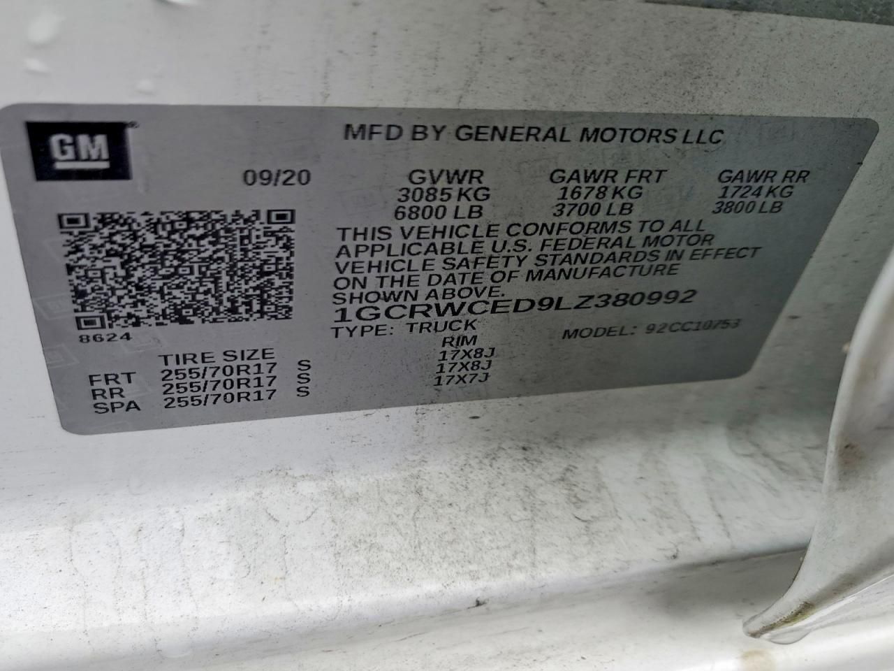 2020 Chevrolet Silverado C1500 lt