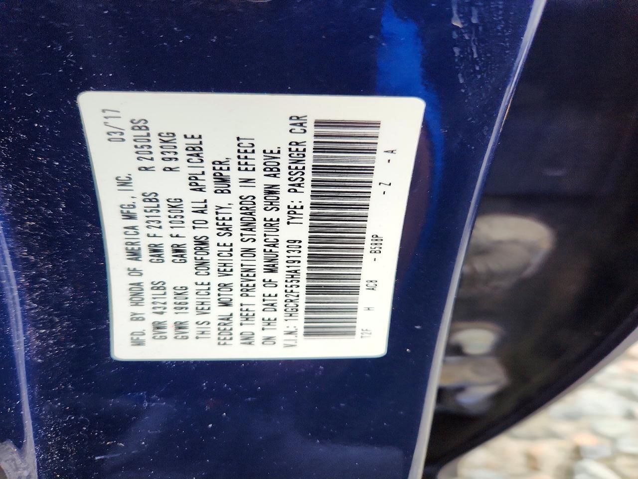 2017 Honda Accord Sport