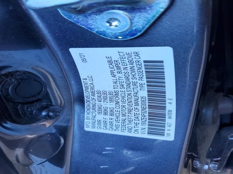 2022 Honda Insight Touring