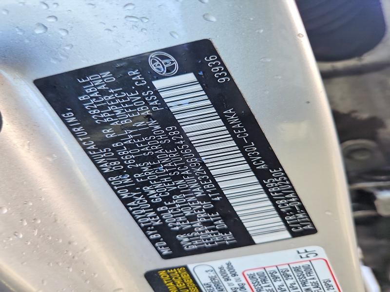 2006 Toyota Camry le