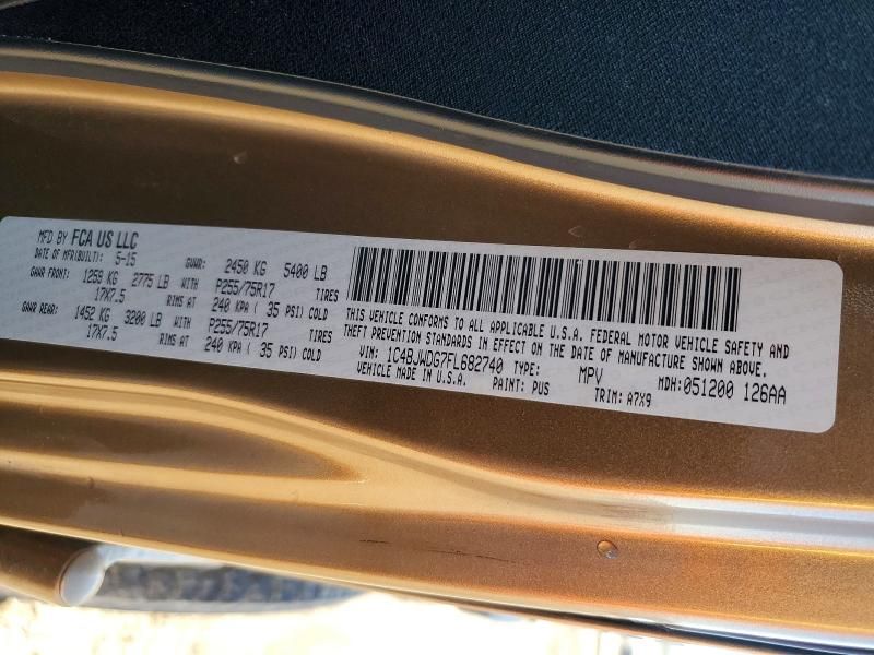 2015 Jeep Wrangler Unlimited Sport