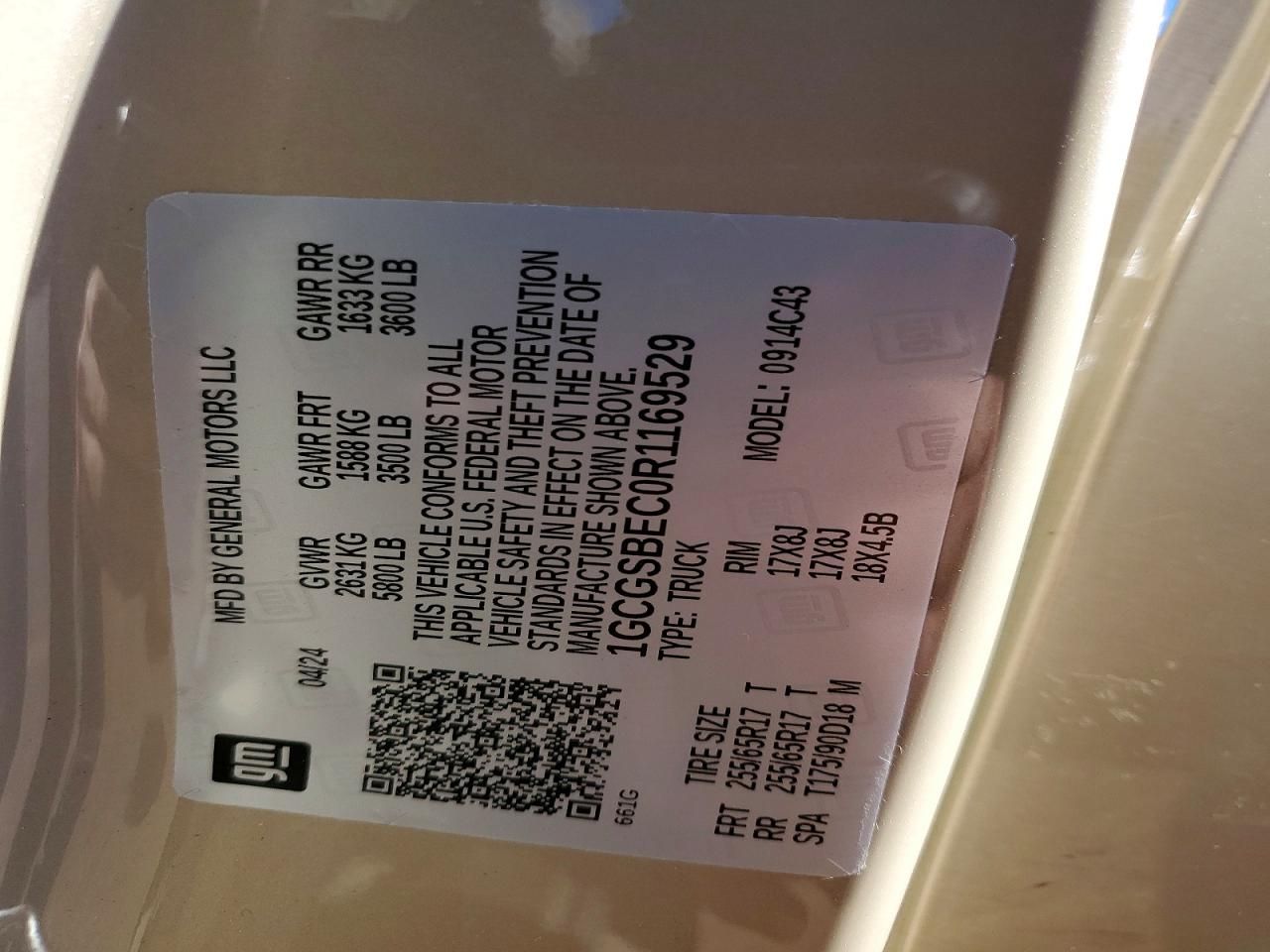 2024 Chevrolet Colorado