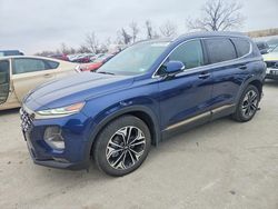 Hyundai salvage cars for sale: 2020 Hyundai Santa fe Limited