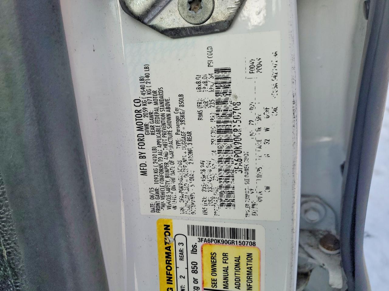 2016 Ford Fusion Titanium