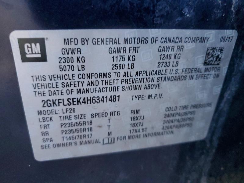 2017 GMC Terrain sle