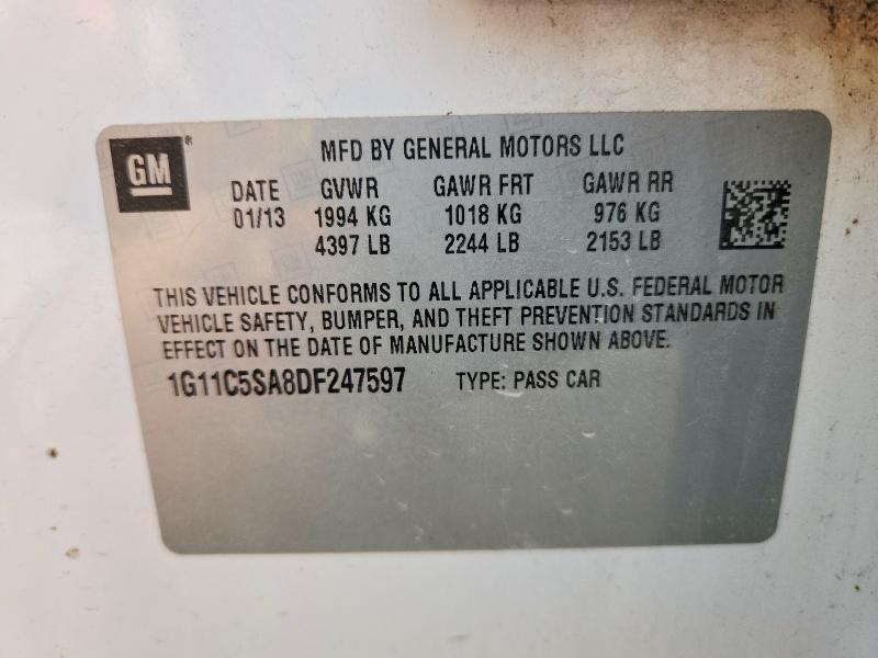 2013 Chevrolet Malibu 1LT