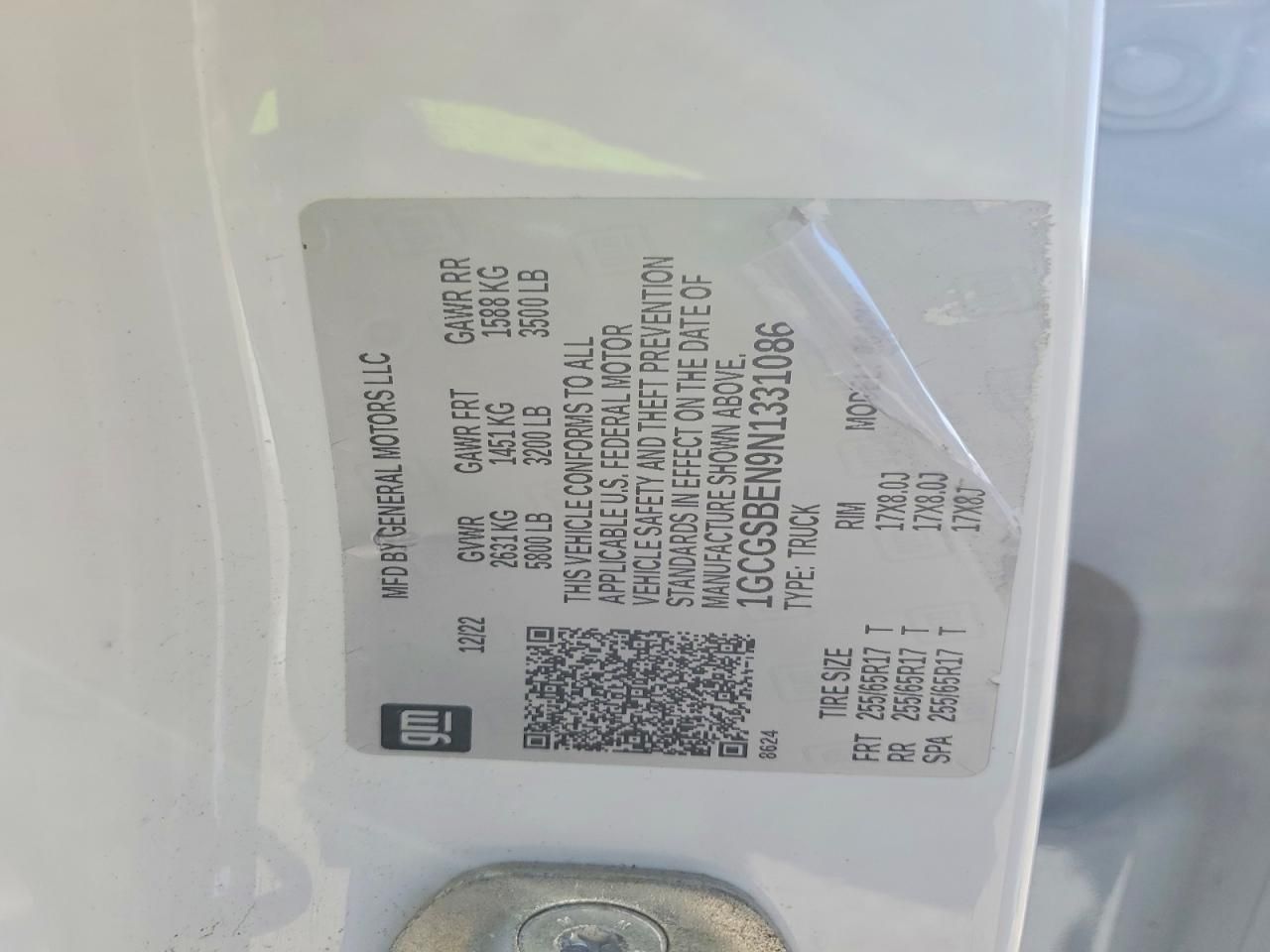 2022 Chevrolet Colorado