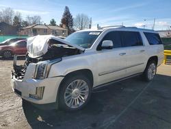Cadillac salvage cars for sale: 2016 Cadillac Escalade esv Premium