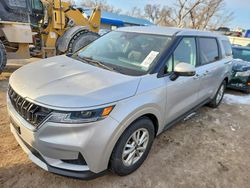 KIA salvage cars for sale: 2022 KIA Carnival lx