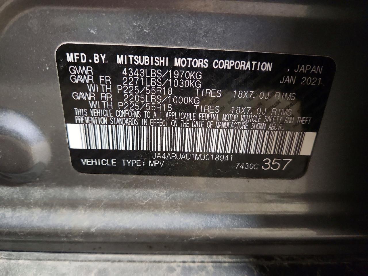 2021 Mitsubishi Outlander Sport es