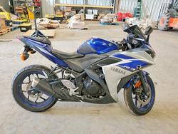Yamaha Yzf600 Vehiculos salvage en venta: 2015 Yamaha Yzfr3