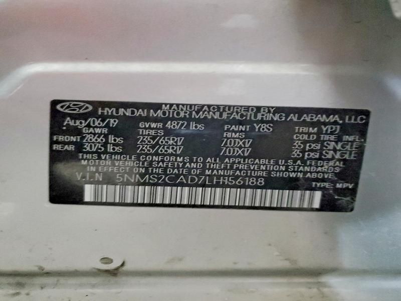 2020 Hyundai Santa fe se