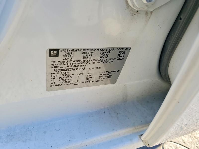 2015 Chevrolet Silverado K1500 LTZ