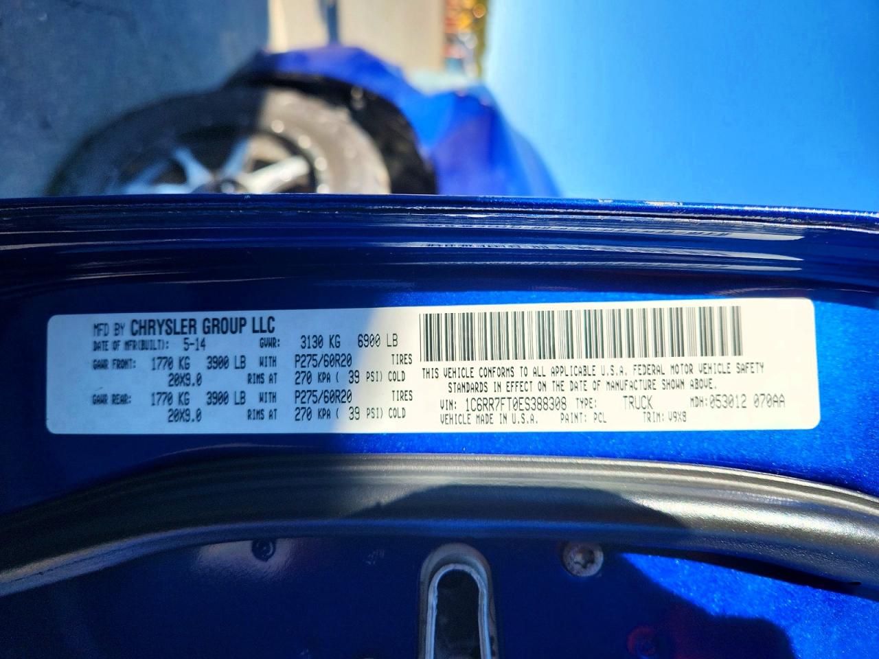 2014 Dodge Ram 1500 st