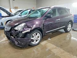 Salvage cars for sale from Copart Elgin, IL: 2015 Nissan Rogue Select s