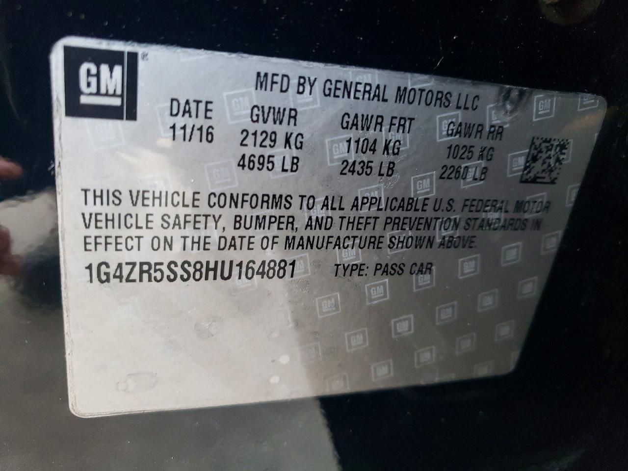 2017 Buick Lacrosse Premium