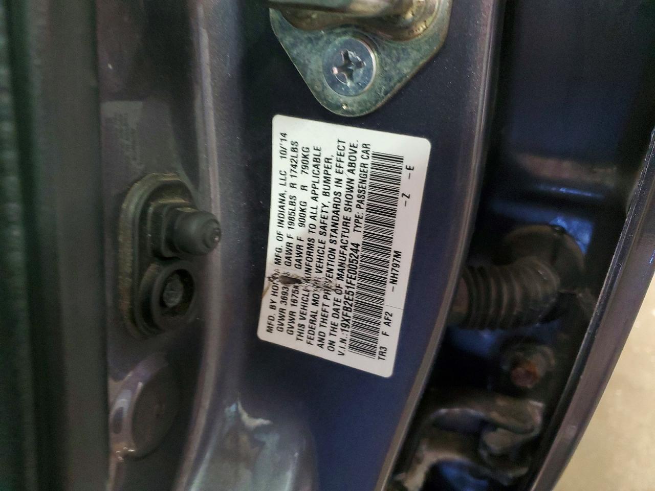 2015 Honda Civic lx