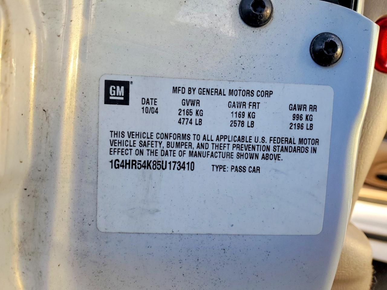 2005 Buick Lesabre Limited