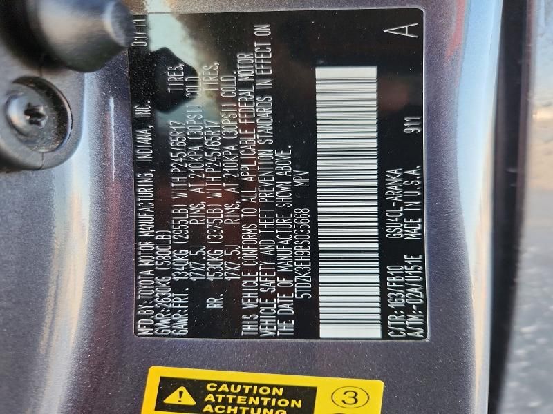 2011 Toyota Highlander Base