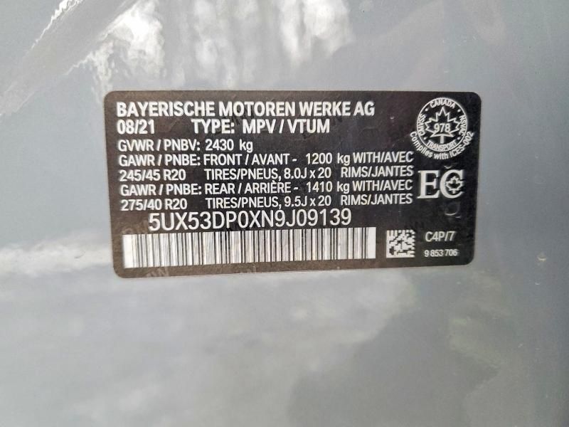 2022 BMW X3 Xdrive30i