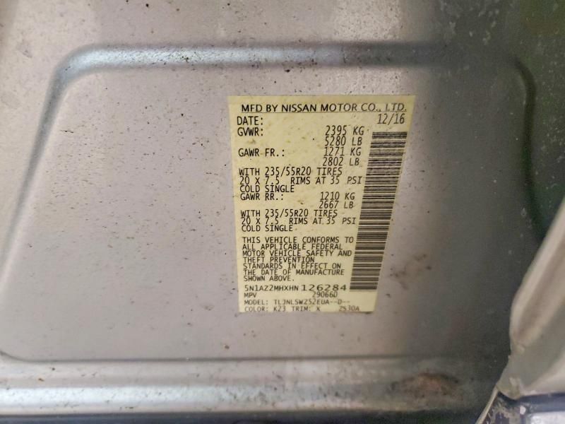 2017 Nissan Murano s