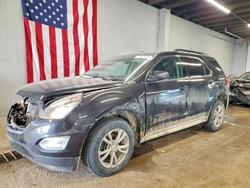 Vehiculos salvage en venta de Copart Cedar Rapids, IA: 2016 Chevrolet Equinox lt