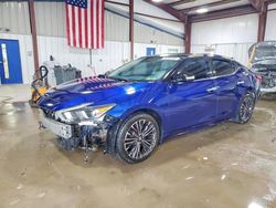 Salvage cars for sale from Copart West Mifflin, PA: 2016 Nissan Maxima 3.5s