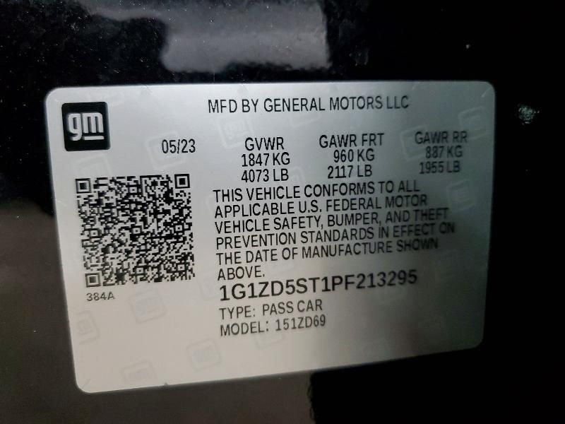 2023 Chevrolet Malibu lt