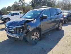 2016 Honda Pilot lx en venta en Savannah, GA