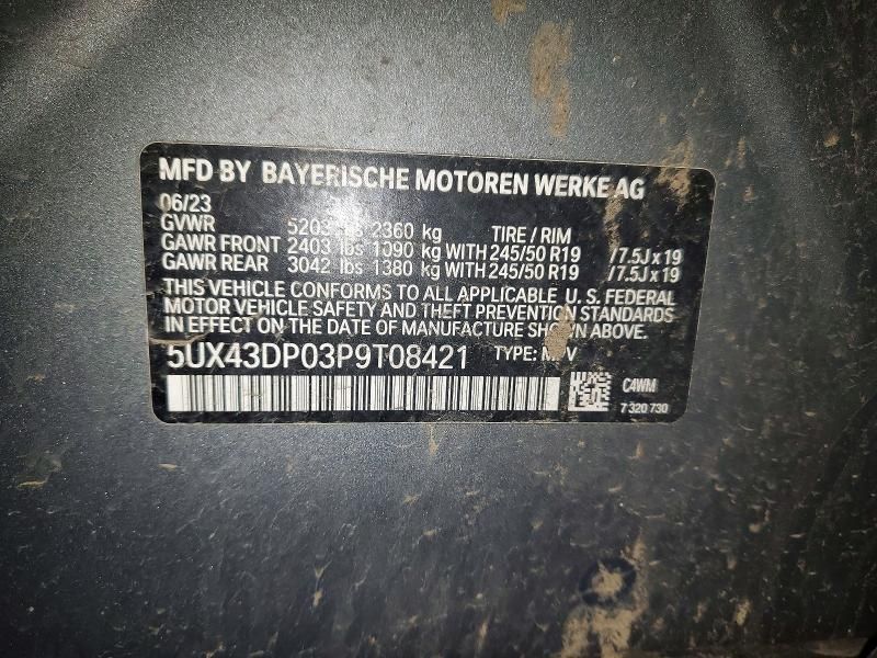 2023 BMW X3 Sdrive30i