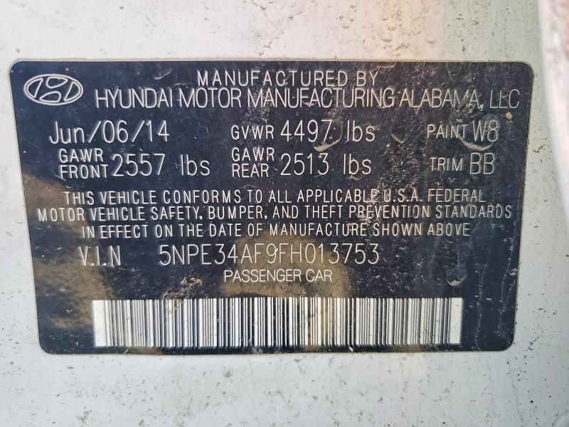 2015 Hyundai Sonata Sport