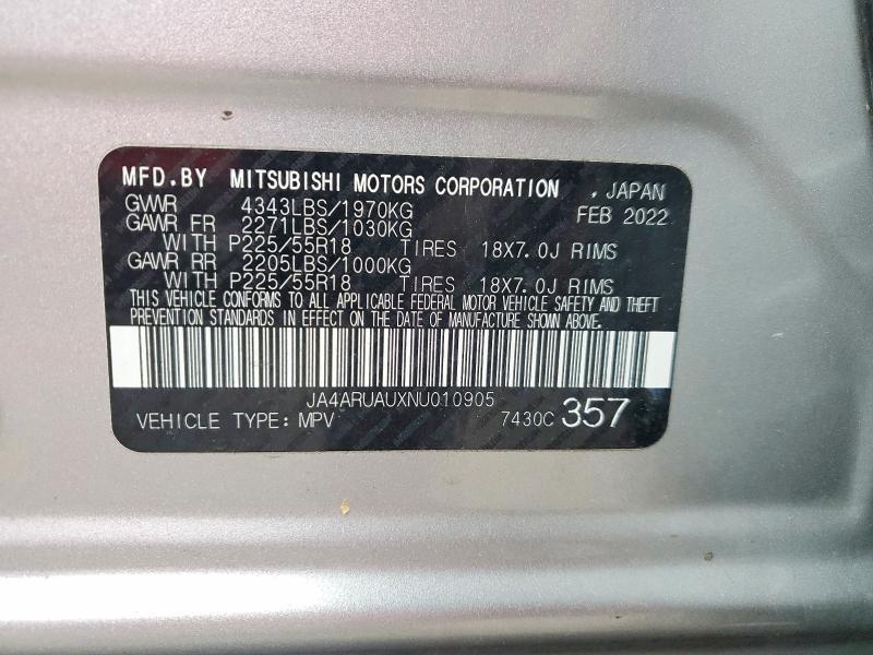 2022 Mitsubishi Outlander Sport es