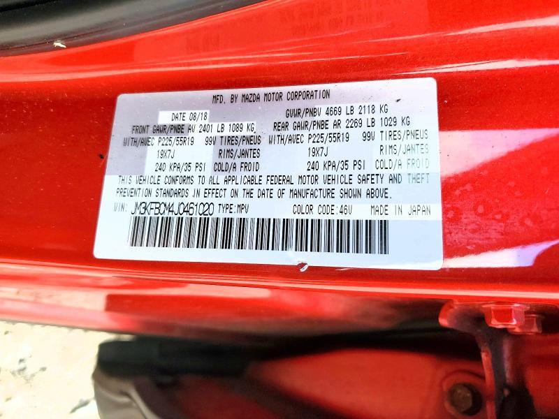 2018 Mazda Cx-5 Touring