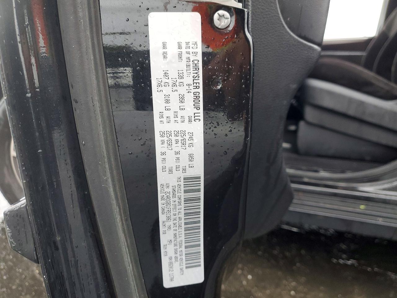 2015 Dodge Grand Caravan se