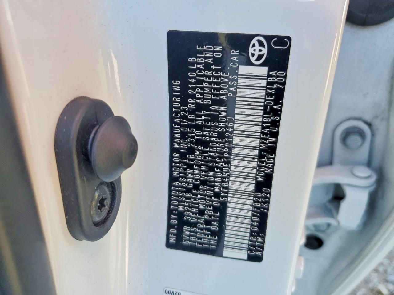 2023 Toyota Corolla le