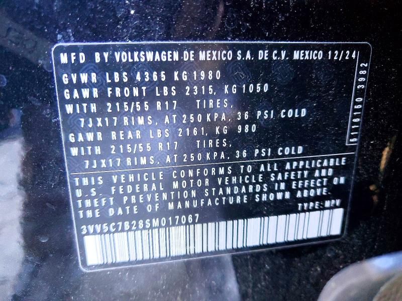 2025 Volkswagen Taos s