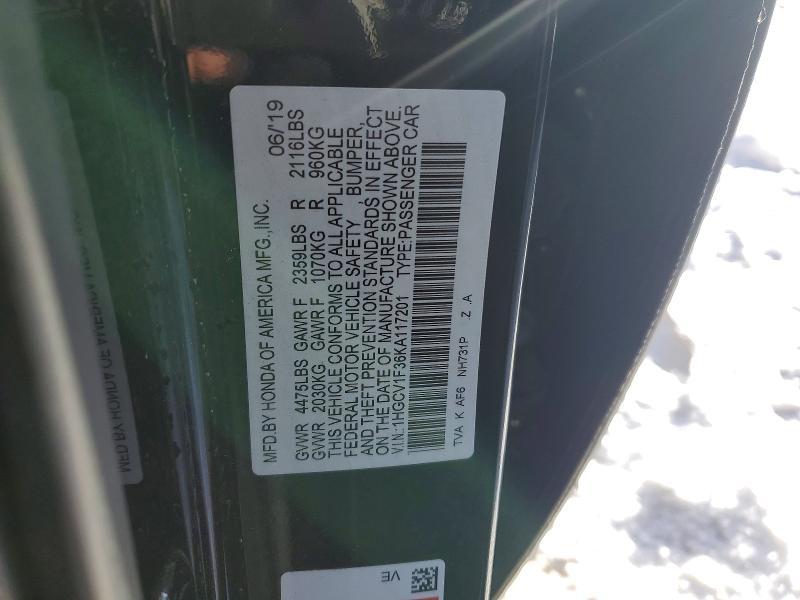 2019 Honda Accord Sport