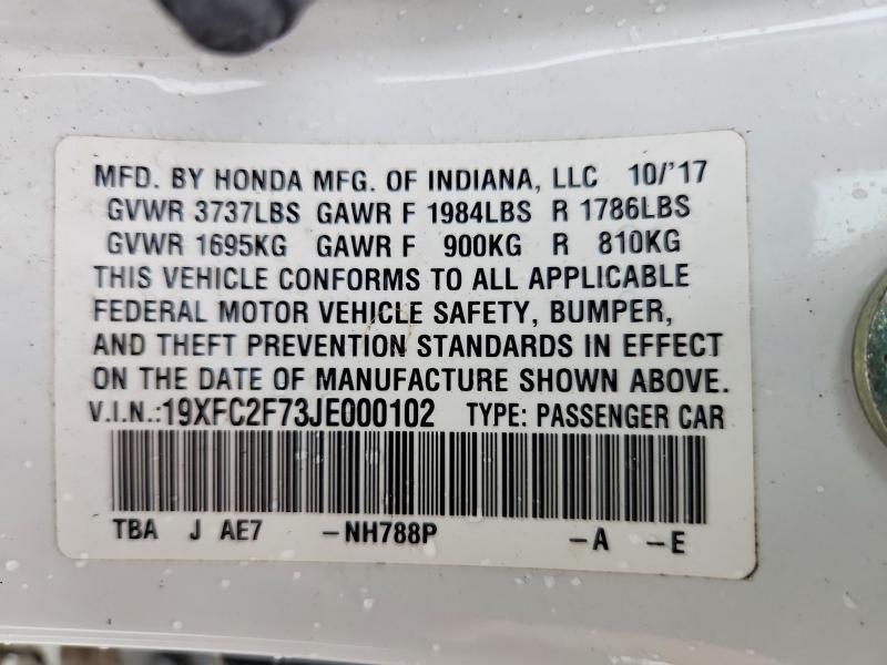 2018 Honda Civic ex