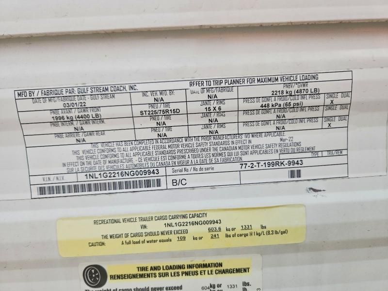 2022 Gulf Stream Kingsport