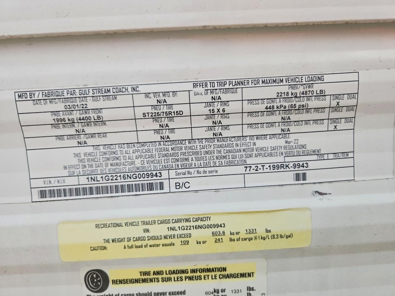 2022 Gulf Stream Kingsport