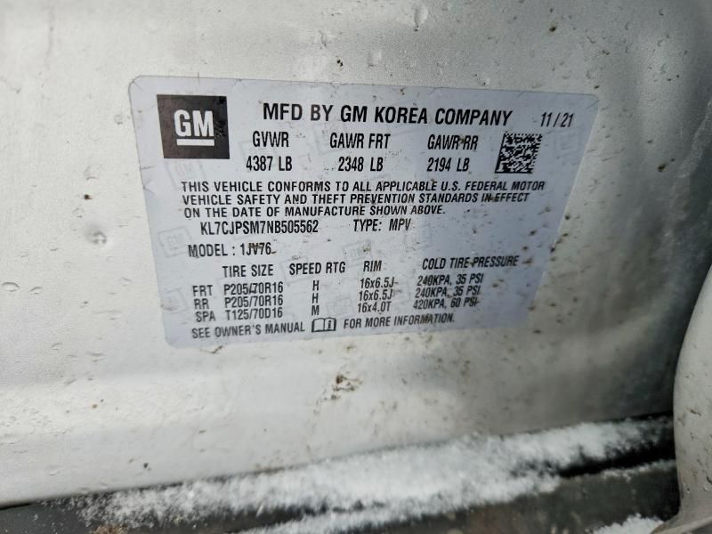 2022 Chevrolet Trax 1LT