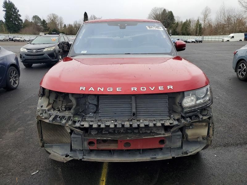 2017 Land Rover Range Rover hse