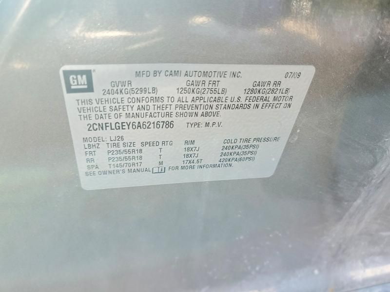 2010 Chevrolet Equinox ltz