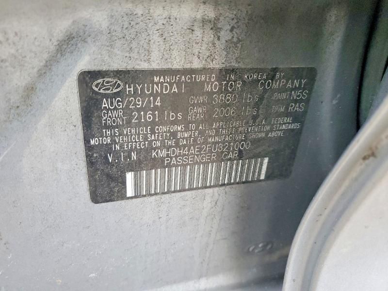 2015 Hyundai Elantra se