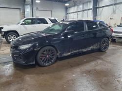 Honda Civic salvage cars for sale: 2020 Honda Civic si