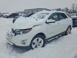 Chevrolet salvage cars for sale: 2018 Chevrolet Equinox Premier