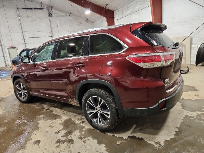 2016 Toyota Highlander xle