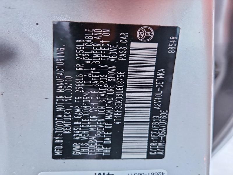 2011 Toyota Camry Base