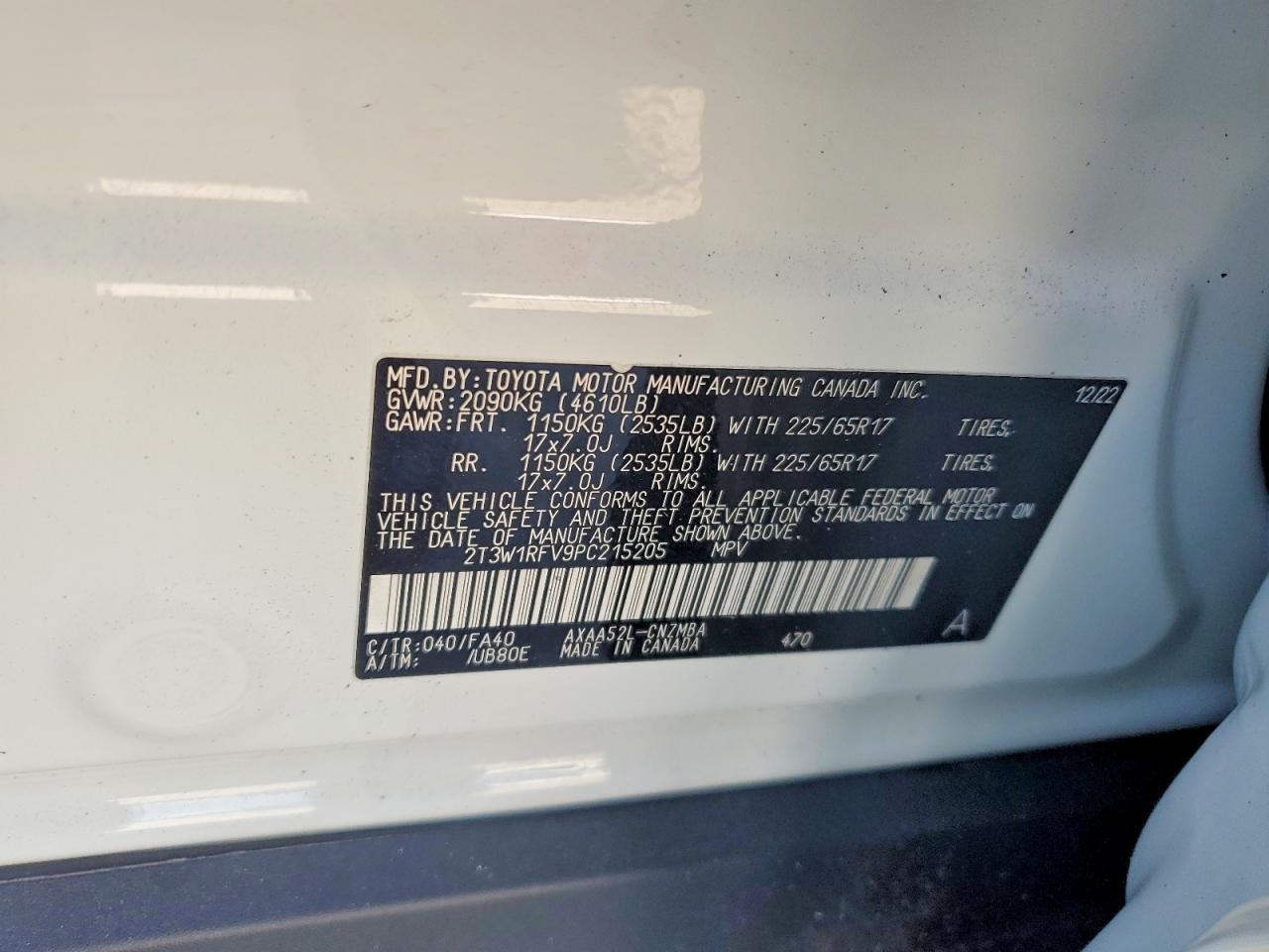 2023 Toyota Rav4 xle